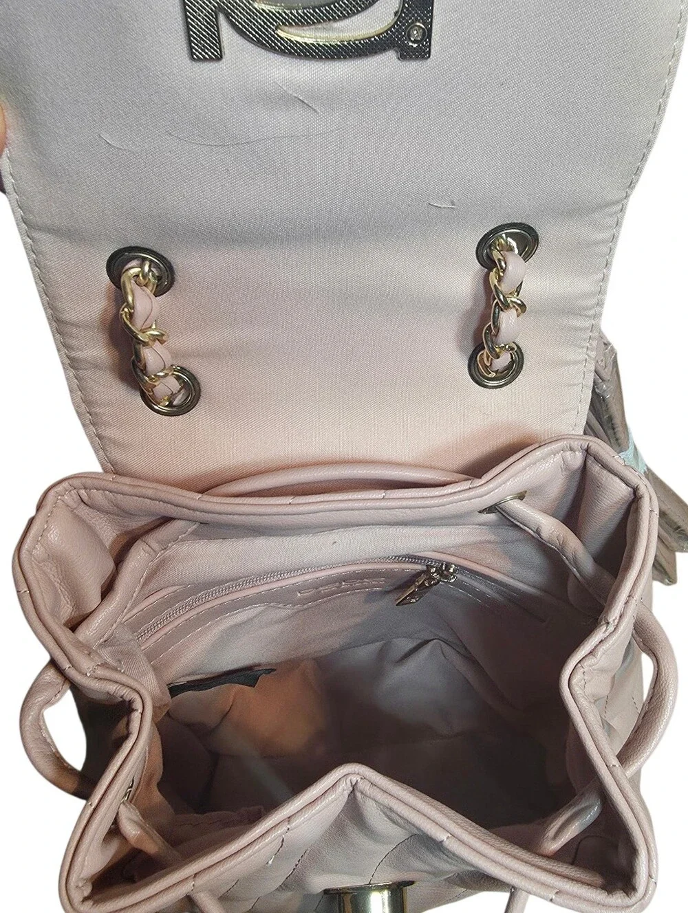 Bebe Bag Backpack Handbag Mini NWT Blush Pink